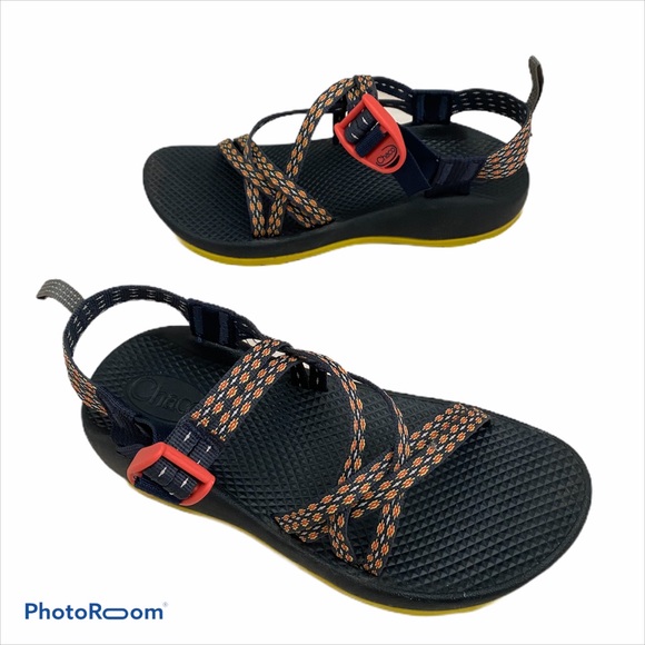 Chaco Other - Chacos Hot Pink & Yellow Sz 5 kids Sz 7 women’s